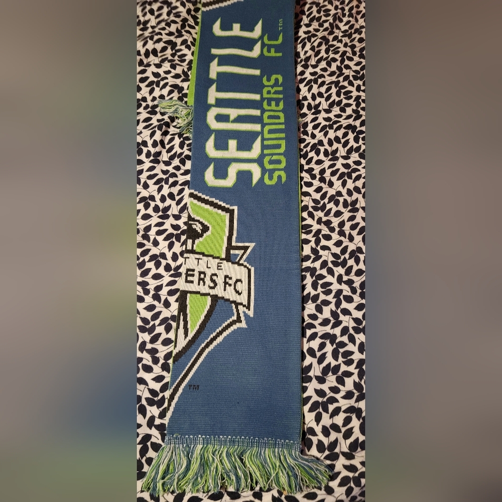 Sports Scarf Seattle Sounders Soccer Scarf
